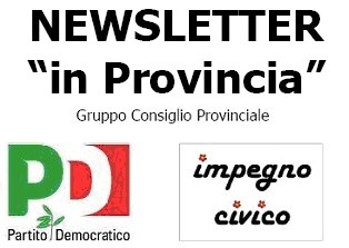 NEWSLETTER N. 1 - IN PROVINCIA