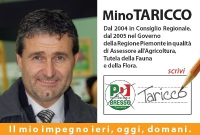 Mino Taricco per la Regione Piemonte - RICOMINCIAMO PER CONTINUARE