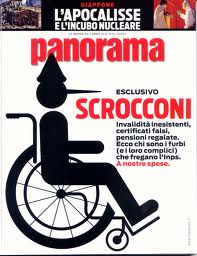 PANORAMA : SCROCCONI : LA FALSITA' E LA PARZIALITA' IN UN'IMMAGINE !