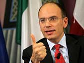 INTEVISTA A ENRICO LETTA