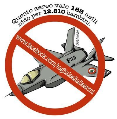 TAGLIA LE ALI ALLE ARMI