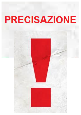 PRECISAZIONE