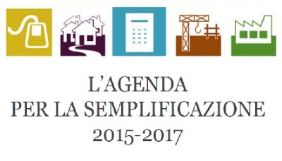 VARATA L'AGENDA PER LA SEMPLIFICAZIONE