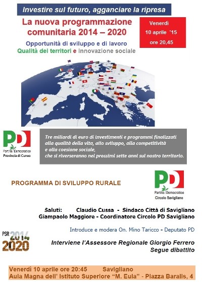 Fondi PSR, Programma di Sviluppo Rurale