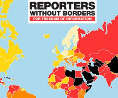 ITALIA RISALE 25 POSIZIONI NELLA LIBERTA' DI STAMPA