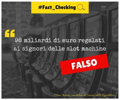 LA VERA STORIA DEI 98 MILIARDI E DEI SIGNORI DELLE SLOT MACHINE