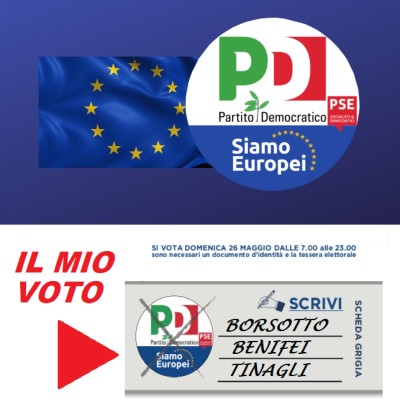 ELEZIONI PARLAMENTO EUROPEO : IO VOTO COSI'