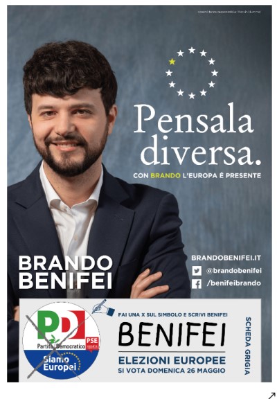 EUROPEE: BRANDO BENIFEI