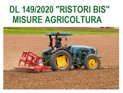 DECRETO RISTORI BIS: ULTERIORI MISURE AGRICOLE