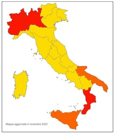 UNA VERGOGNOSA STRUMENTALIZZAZIONE DELLE AREE ROSSE, ARANCIO E GIALLE