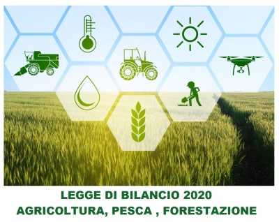 L'AGRICOLTURA IN LEGGE DI BILANCIO 2020