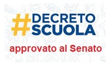 APPROVATO AL SENATO IL DECRETO SCUOLA