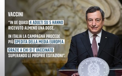 IL PRESIDENTE DRAGHI AL SENATO IN VISTA DEL CONSIGLIO EUROPEO DEL 21 E 22 OTTOBRE