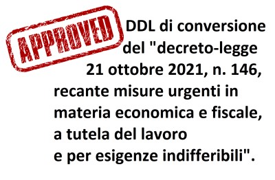 APPROVATO AL SENATO IL DECRETO FISCALE