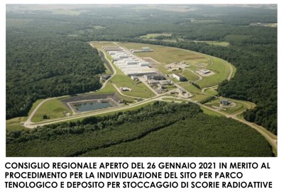 CONSIGLIO REGIONALE APERTO SUL PARCO TECNOLOGICO E DEPOSITO SCORIE NUCLEARI