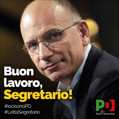 AUGURI ENRICO, AUGURI PD