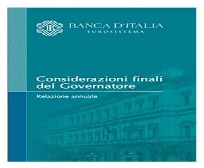 CONSIDERAZIONI FINALI DEL GOVERNATORE