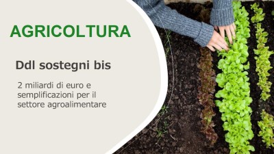 SOSTEGNI-BIS IN AGRICOLTURA