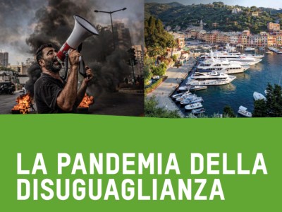 NUOVO RAPPORTO OXFAM : PANDEMIA E DISEGUAGLIANZA