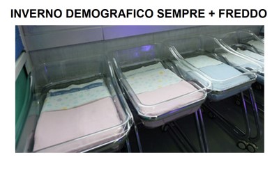 SEMPRE PIU' FREDDO L'INVERNO DEMOGRAFICO. I DATI ISTAT