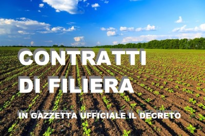 PUBBLICATO IN G.U. IL DECRETO SUI CONTRATTI DI FILIERA