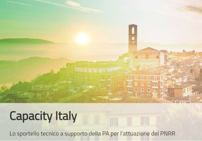 PNRR: E' ONLINE CAPACITY ITALY, LO SPORTELLO A SUPPORTO DELLA PA