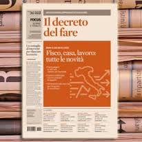 DECRETO DEL FARE: PARTE L’ITER IN PARLAMENTO