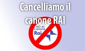 ABOLIRE IL CANONE RAI